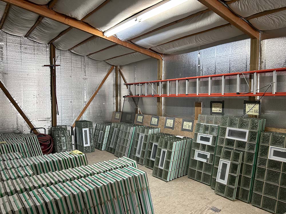 Ready Made Glass Block Windows Milwaukee Glass Block   Mgb Warehouse 